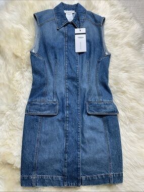 Sportmax Denim Short Dress Carabo